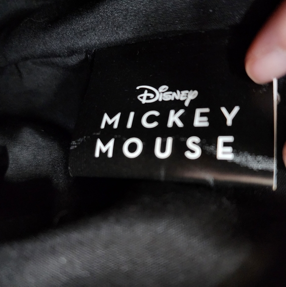 NWT Disney Mickey Mouse Black & White Satchel Purse Handbag - Picture 8 of 9